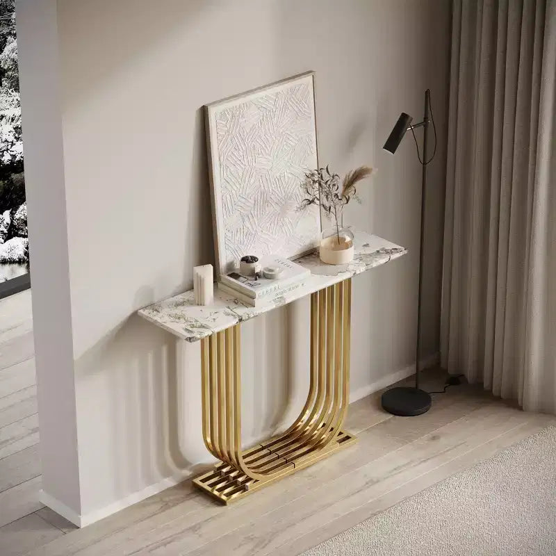 Console étroite Rusk Modern Wood 43.3