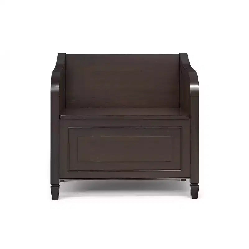 Banc de rangement pour petite entrée Connaught