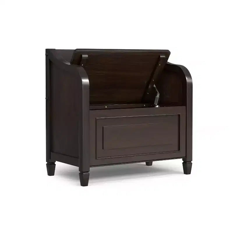 Banc de rangement pour petite entrée Connaught
