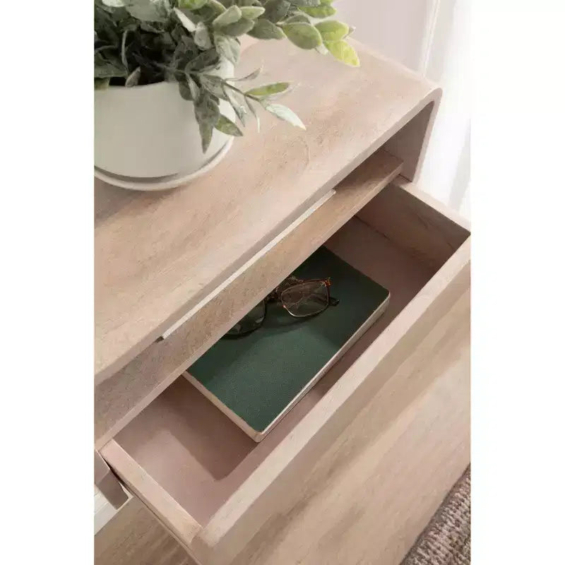 Table d'appoint flottante Kato, 18x10x9, Blanche