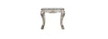 HomeRoots 24 Vintage Bone White Solid Wood And Polyresin Square End Table