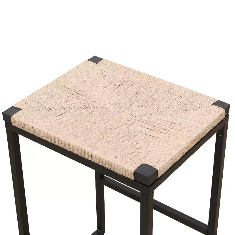 Tabourets de bar en métal 2 pièces Marner Modern