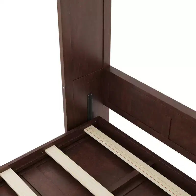 Lit escamotable avec armoire rabattable