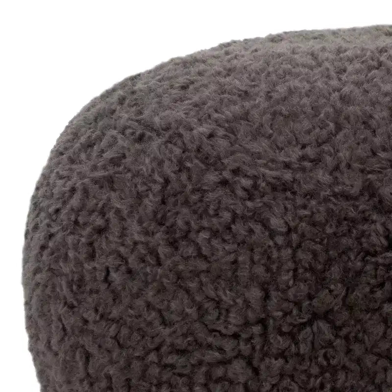 Pouf Rond | Élément de Décoration Élégant | Disponible en 4 Couleurs