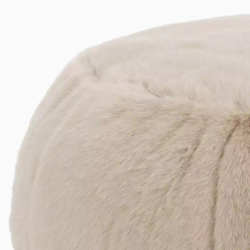 Pouf Rond | Élément de Décoration Élégant | Disponible en 4 Couleurs