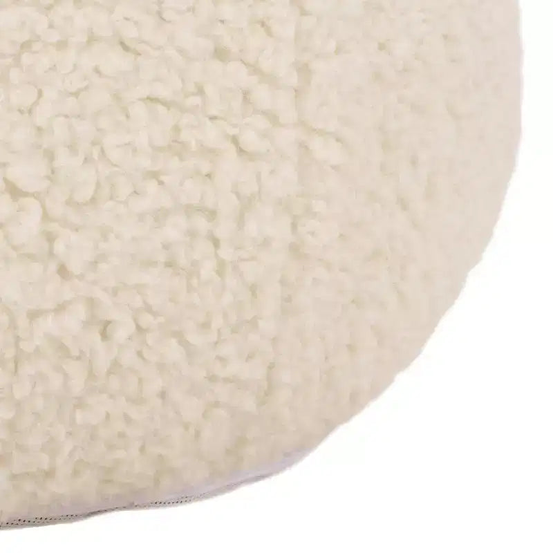 Pouf Rond | Élément de Décoration Élégant | Disponible en 4 Couleurs
