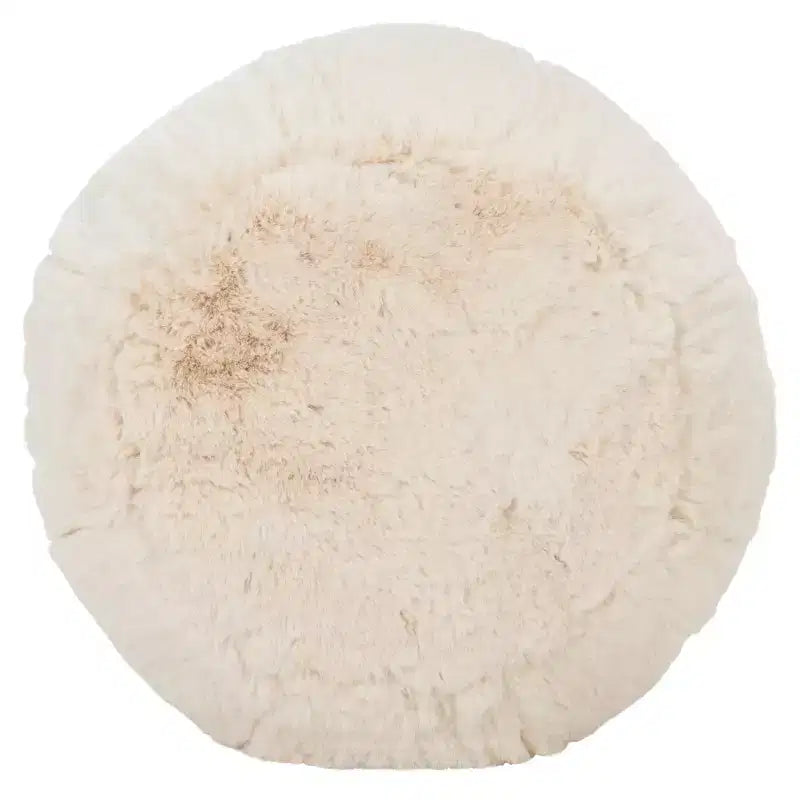 Pouf Rond | Élément de Décoration Élégant | Disponible en 4 Couleurs