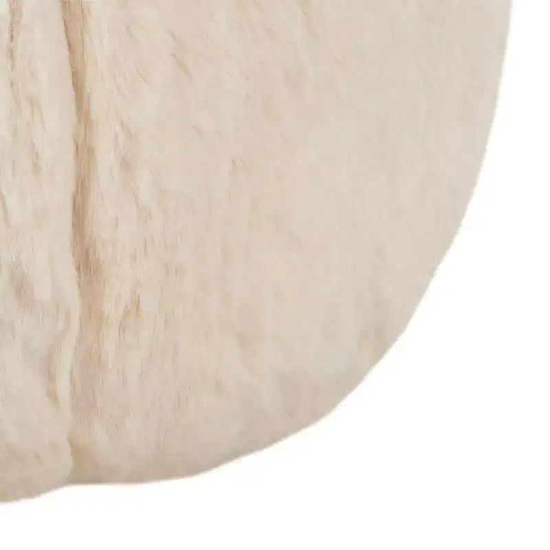 Pouf Rond | Élément de Décoration Élégant | Disponible en 4 Couleurs
