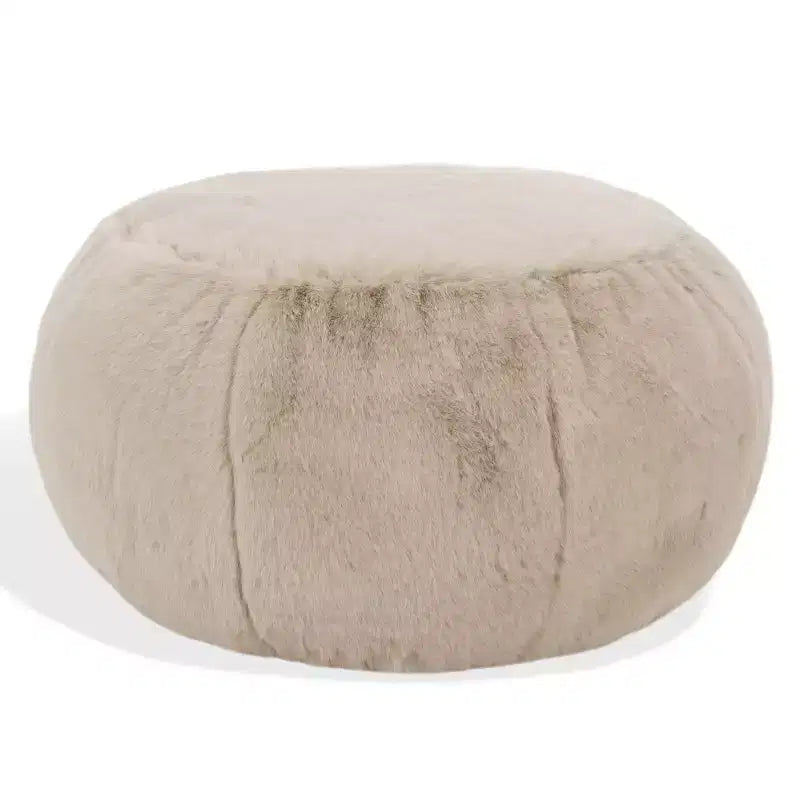 Pouf Rond | Élément de Décoration Élégant | Disponible en 4 Couleurs
