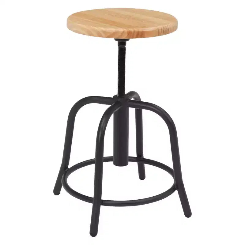 Tabouret d'appoint pivotant réglable en hauteur de 18 à 24 po