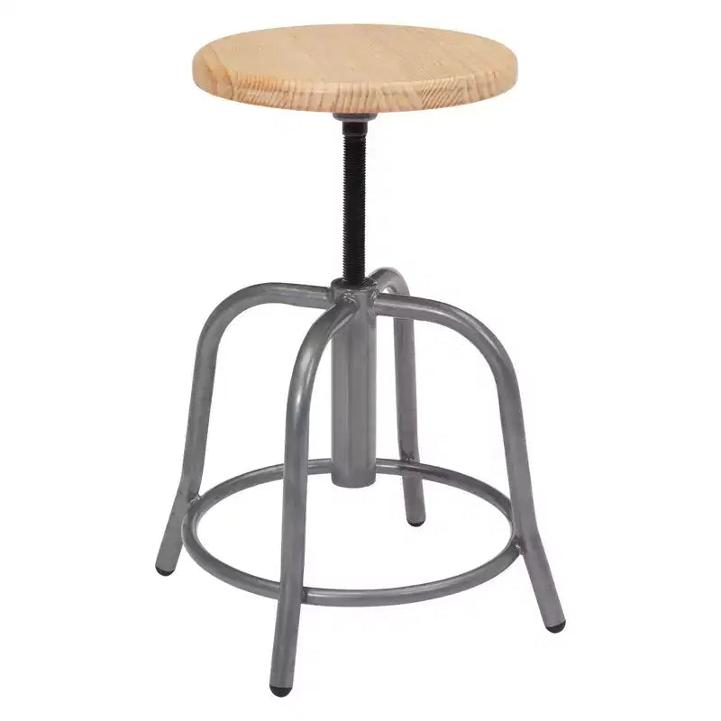 Tabouret d'appoint pivotant réglable en hauteur de 18 à 24 po