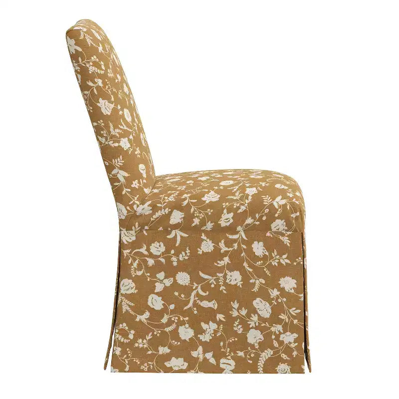 Chaise de salle à manger sans accoudoirs Skyline Furniture James (housse amovible)