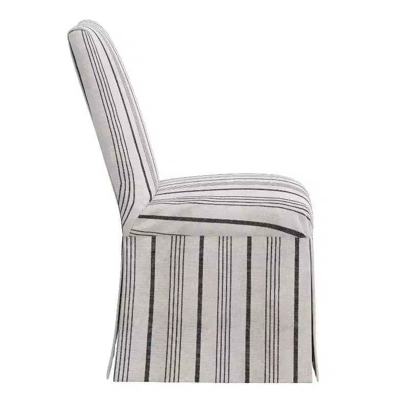 Chaise de salle à manger sans accoudoirs Skyline Furniture James (housse amovible)