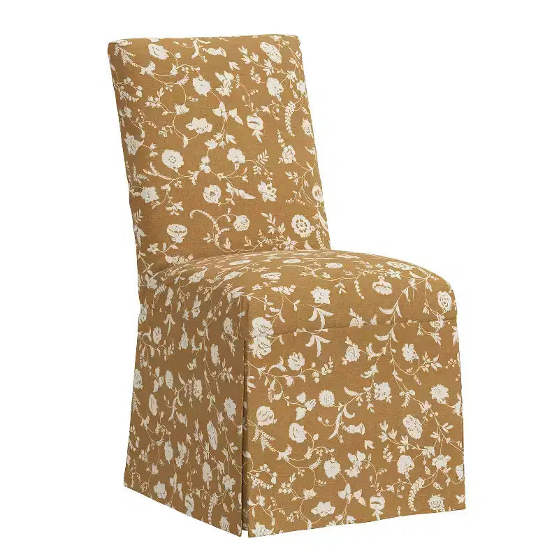 Chaise de salle à manger sans accoudoirs Skyline Furniture James (housse amovible)