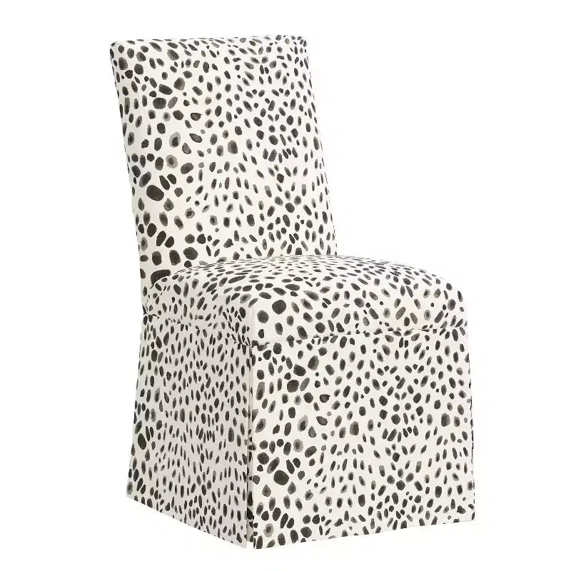 Chaise de salle à manger sans accoudoirs Skyline Furniture James (housse amovible)