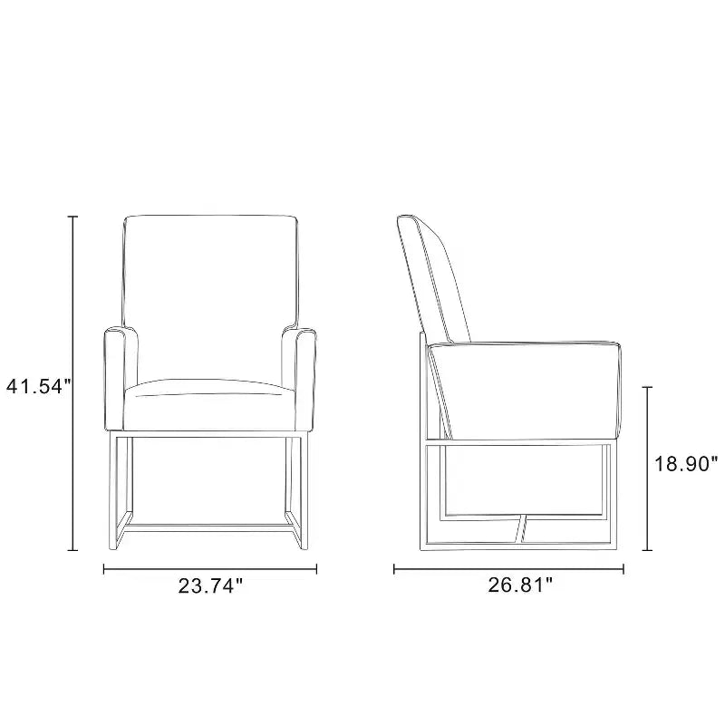 Chaises de salle à manger Element - Manhattan Comfort
