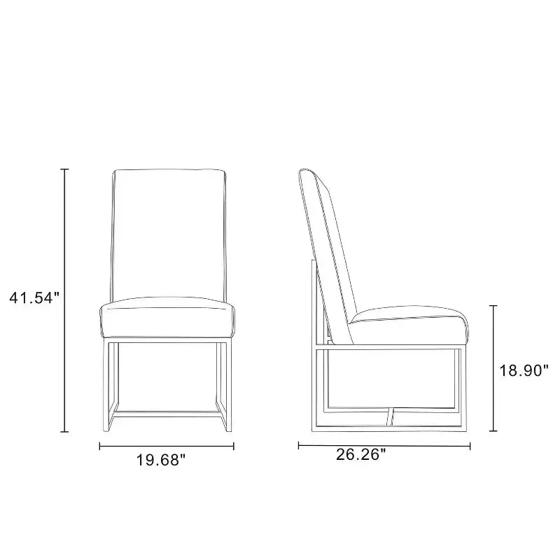 Chaises de salle à manger Element - Manhattan Comfort