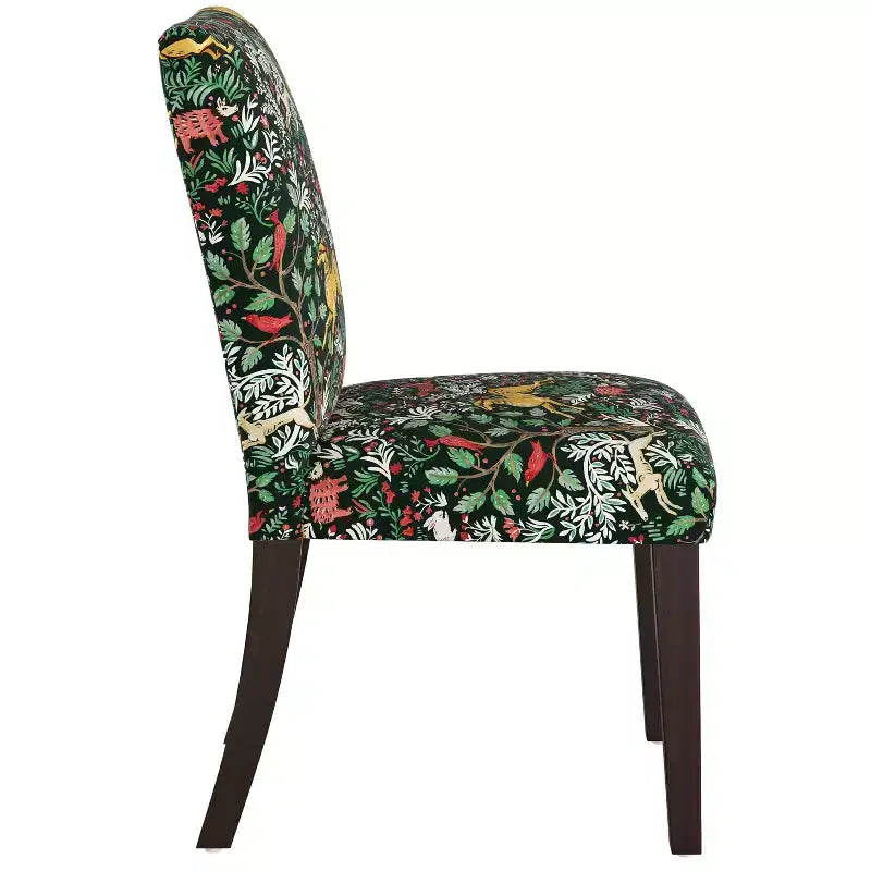 Chaise de salle à manger Skyline Furniture Hendrix avec motif animalier