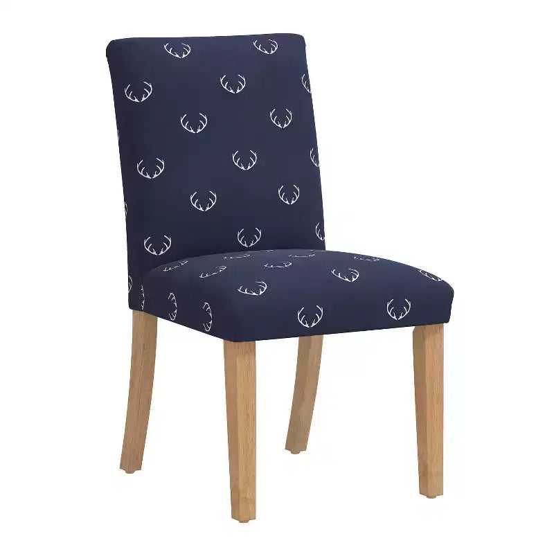 Chaise de salle à manger Skyline Furniture Hendrix avec motif animalier