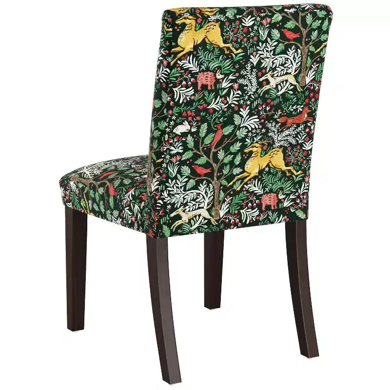 Chaise de salle à manger Skyline Furniture Hendrix avec motif animalier