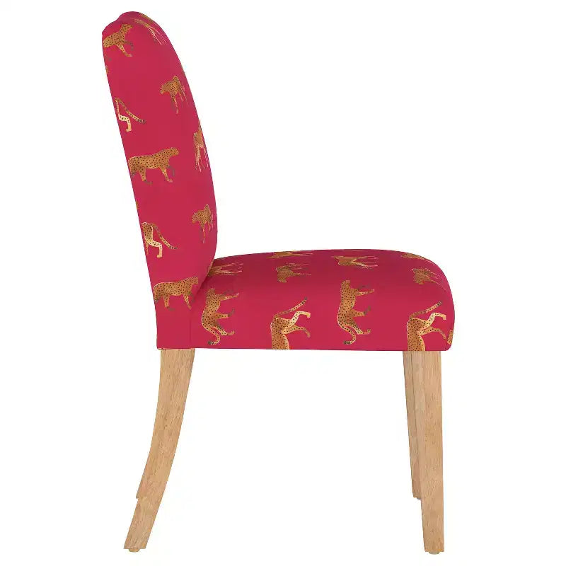 Chaise de salle à manger Skyline Furniture Hendrix avec motif animalier