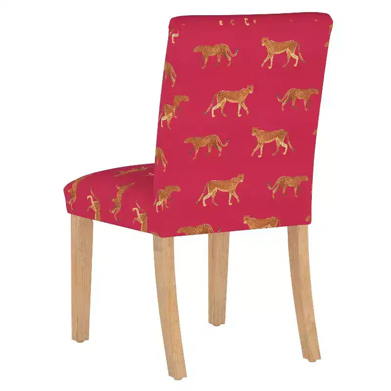 Chaise de salle à manger Skyline Furniture Hendrix avec motif animalier