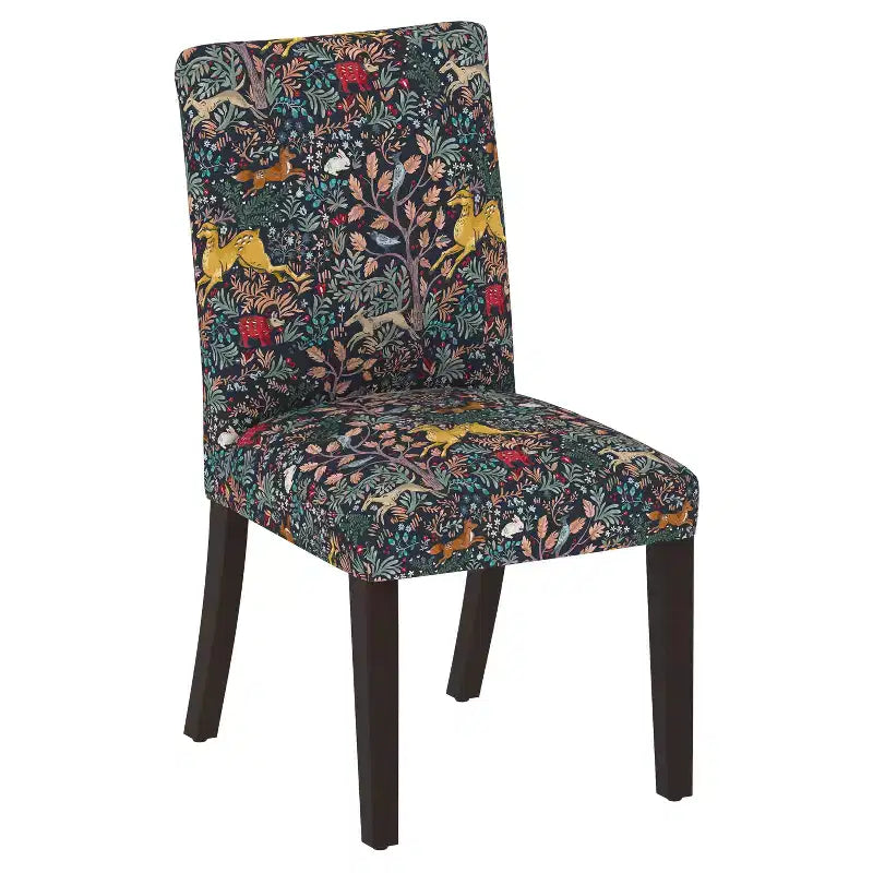 Chaise de salle à manger Skyline Furniture Hendrix avec motif animalier
