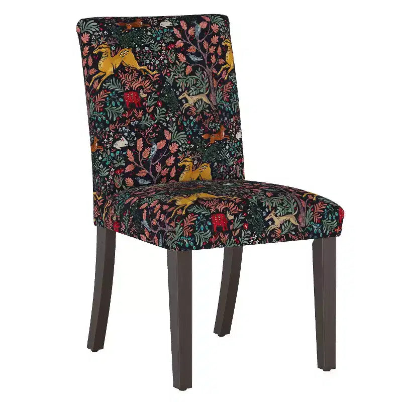 Chaise de salle à manger Skyline Furniture Hendrix avec motif animalier